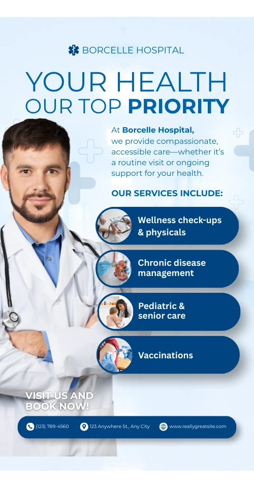 Doctors 1 Page Portfolio